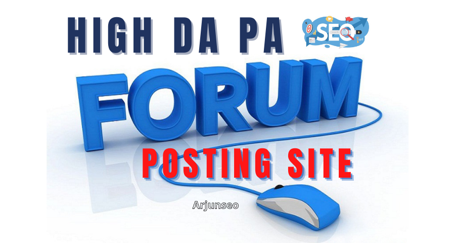 I will manual 20 high da pa 50 forum posting backlinks with free 50edu links, 50Forum profiles links