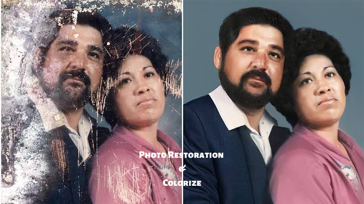 I will old photo restoration, colorize, fix damage, retouching professionally for you 