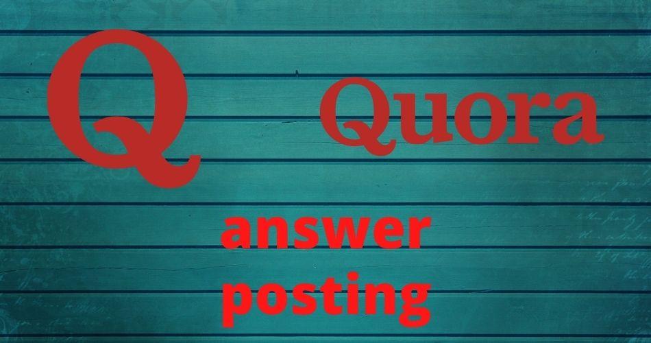 30 Quora answer with clickable backlink