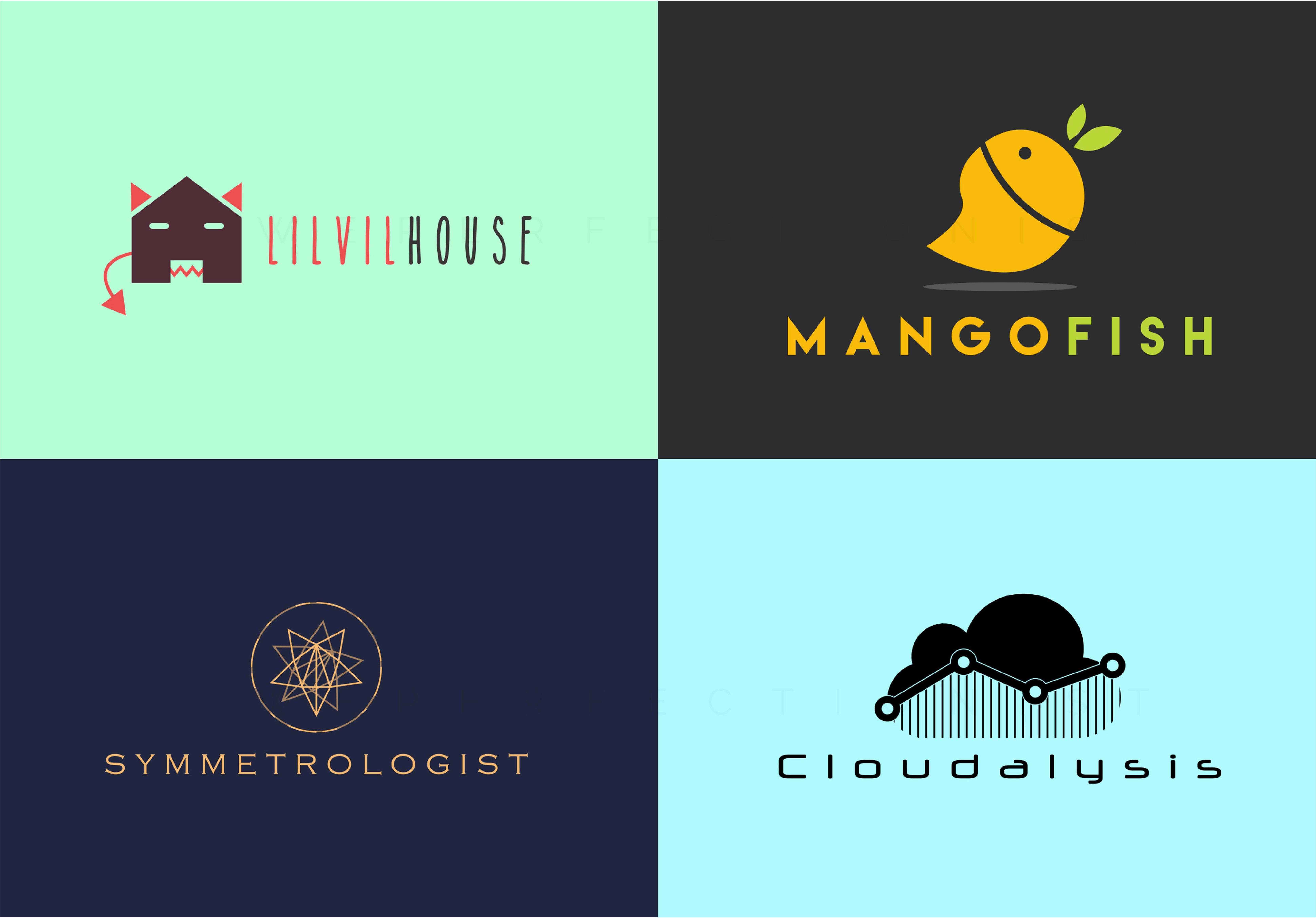 I will do clean and modern minimalist logo design