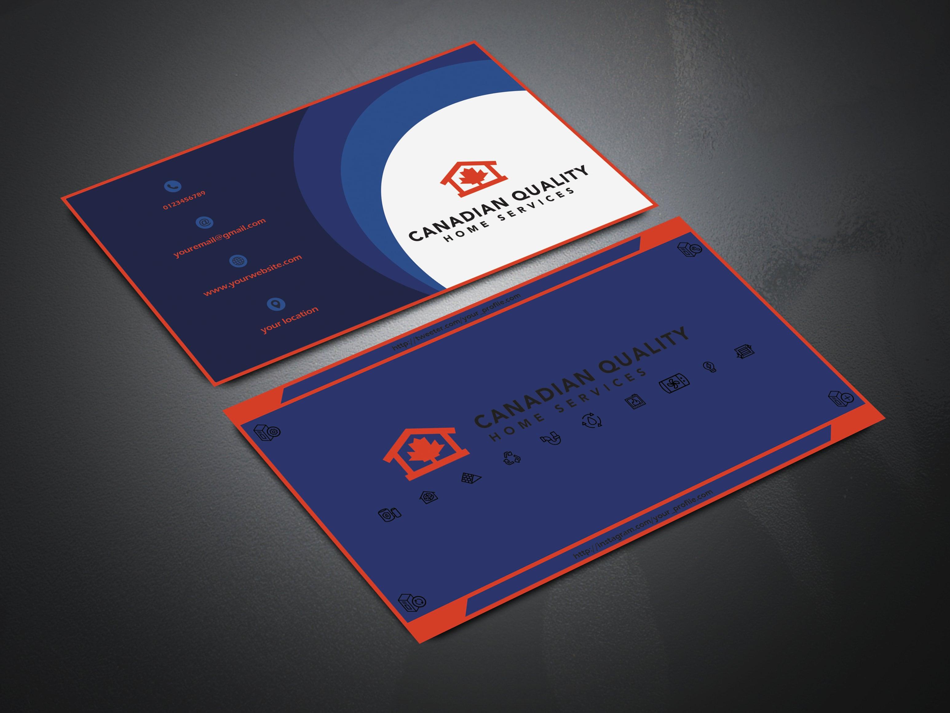 I will do a professional business card design for you within 24 hour