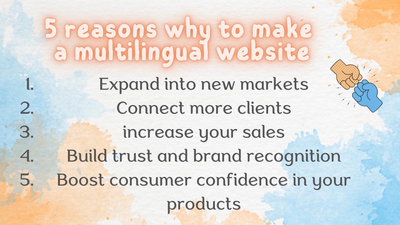 Make an Arabic version of your English website