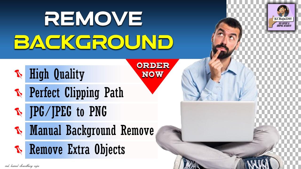 I will professionally REMOVE your 10 product BACKGROUND within 12 hours delivery period