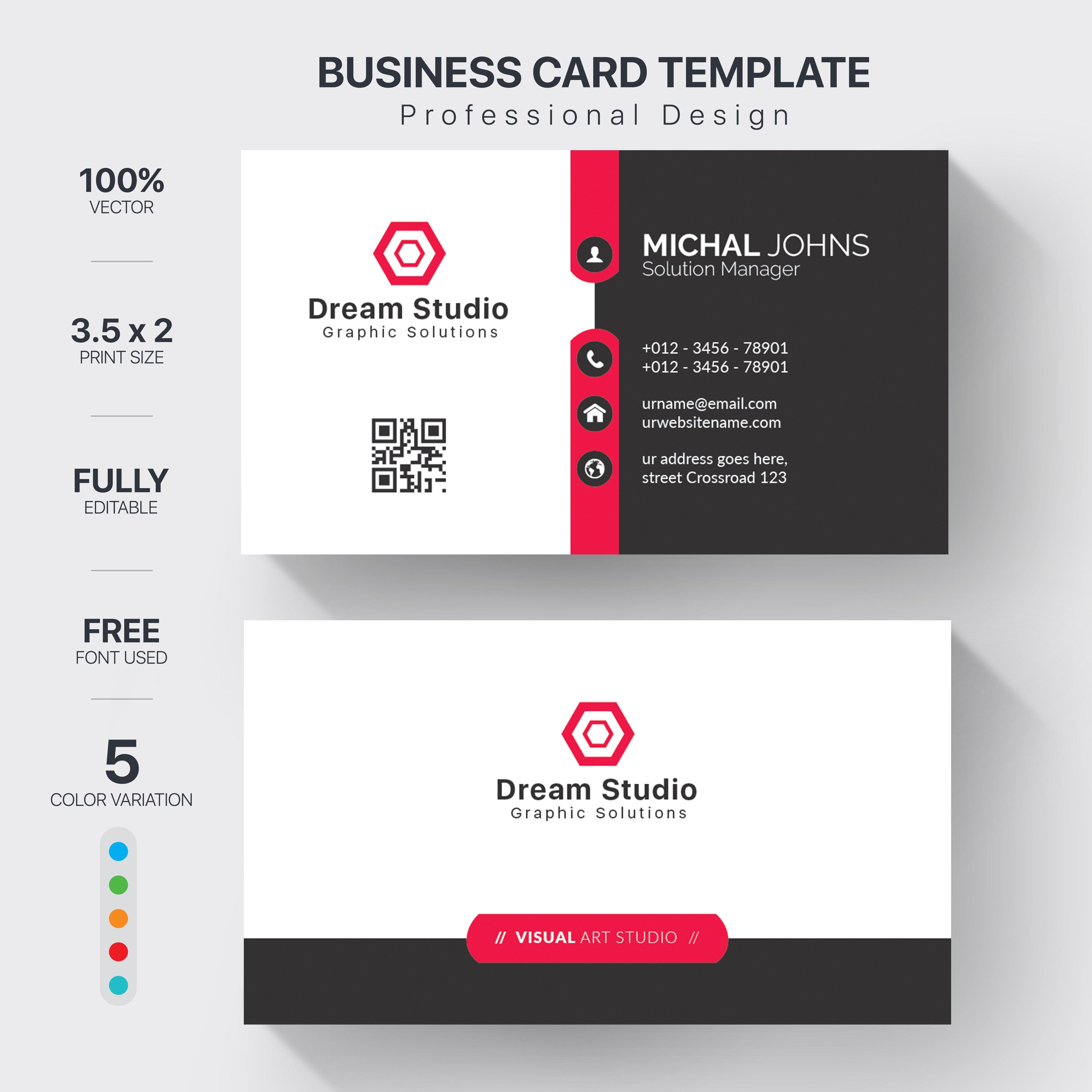 I will design creative & professional business card