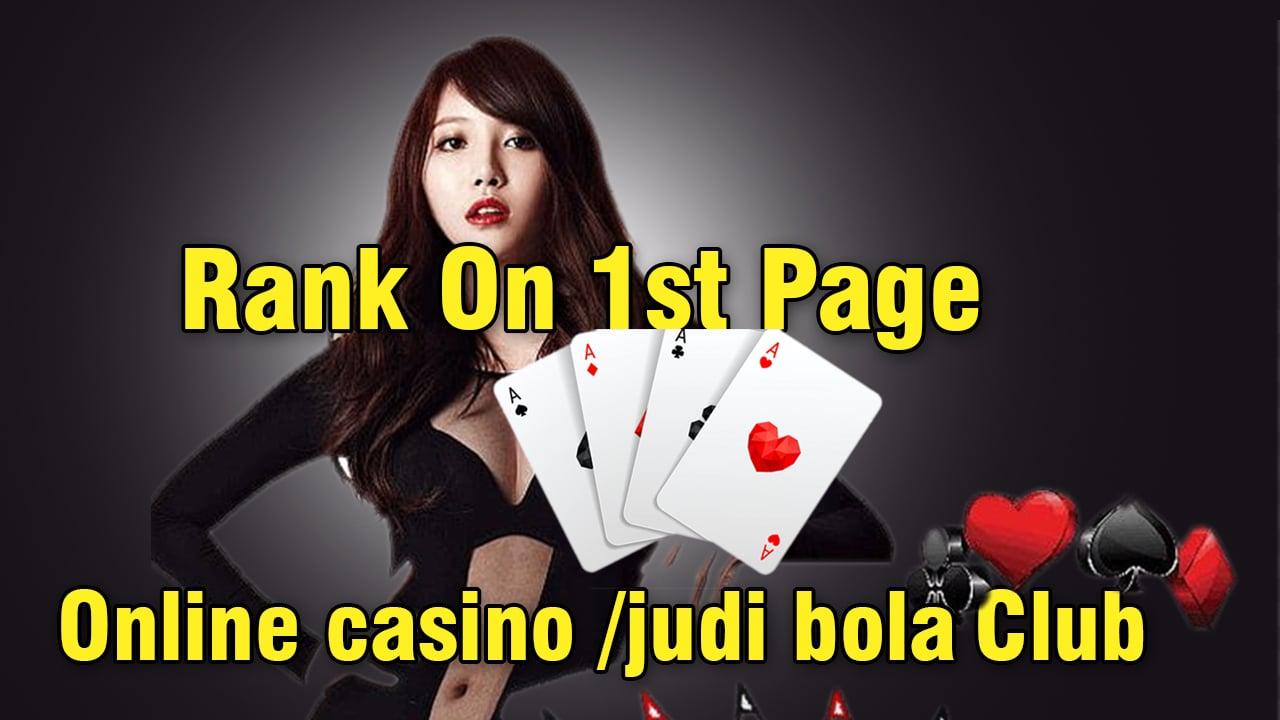 Get 2000+Powerful SEO Backlinks Judi Bola Casino Poker for Sites 1st Page Google Ranking