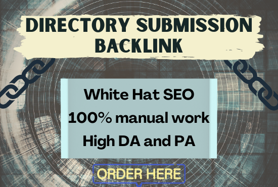 I will create 50 high-quality Directory submission backlinks 