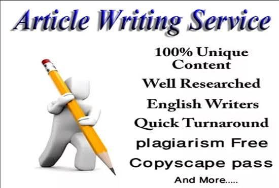 1000 Words Article Writing, SEO Writing, Blog Writing, Content Writing, in Any topi
