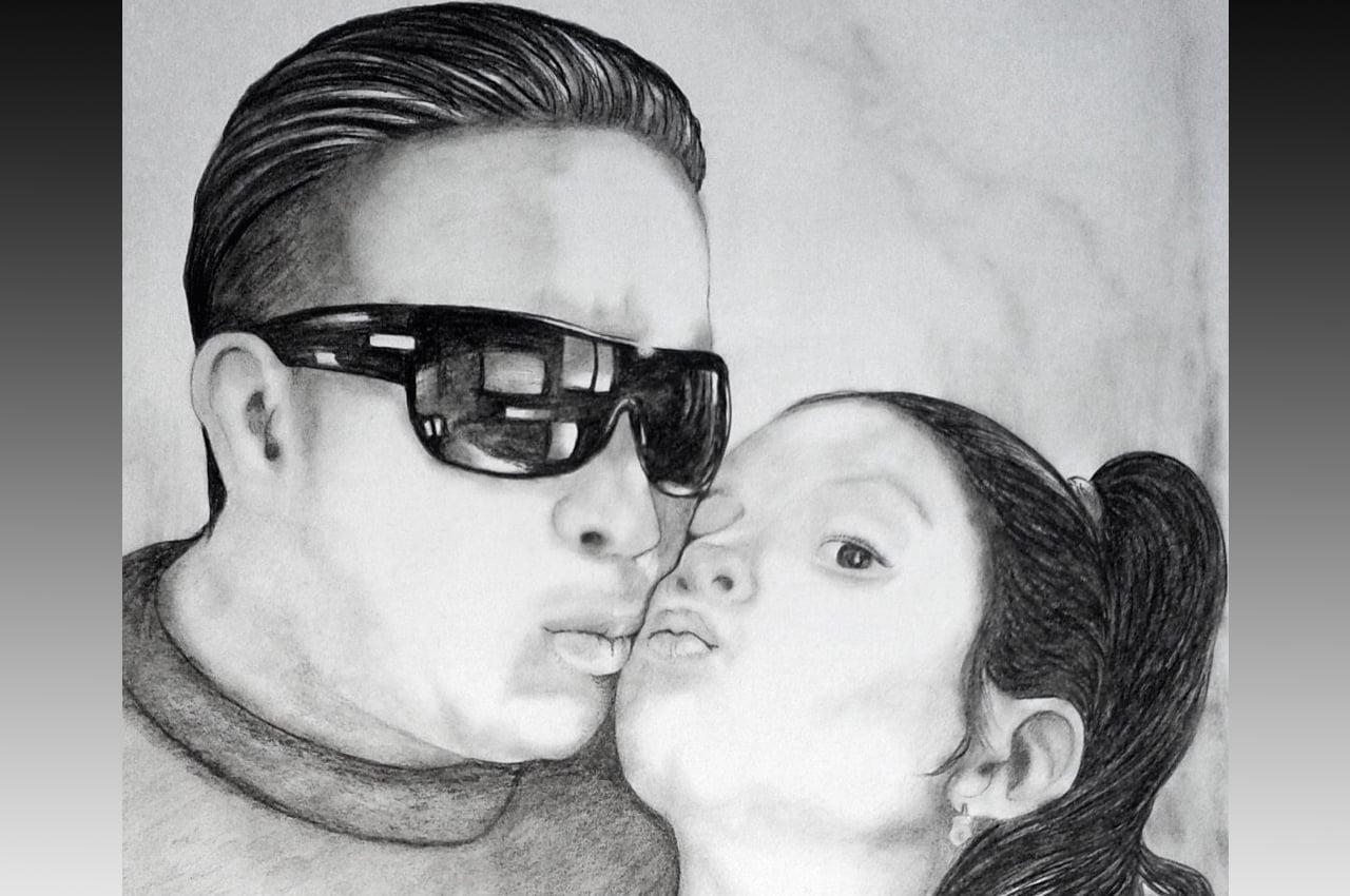 I will draw a realistic sketch portrait from your photo