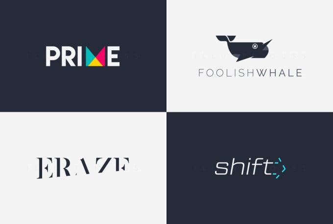 I will do 2 minimal logo design