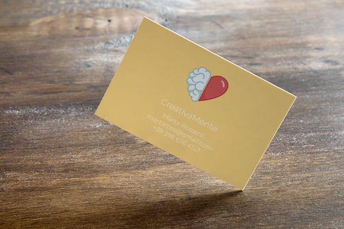 I will create an eyecatching business card for your activity