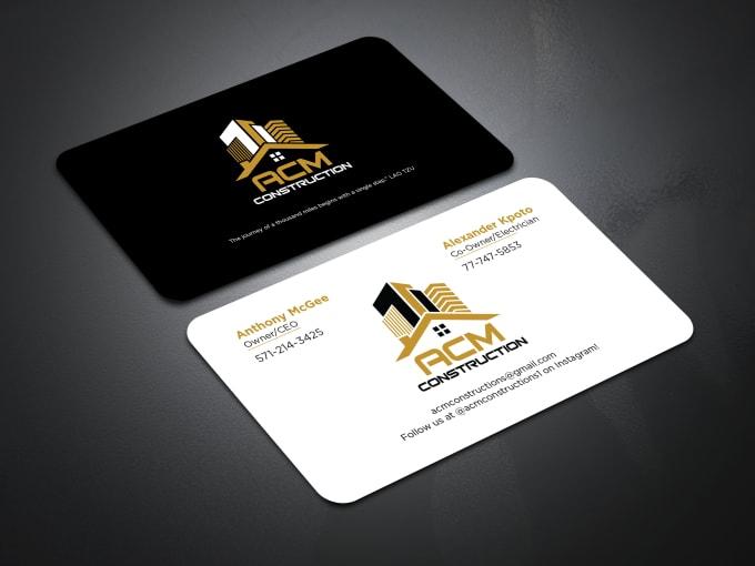 I will design modern business card design and stationery design