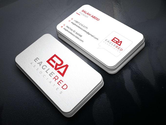 I will design a business card just for you