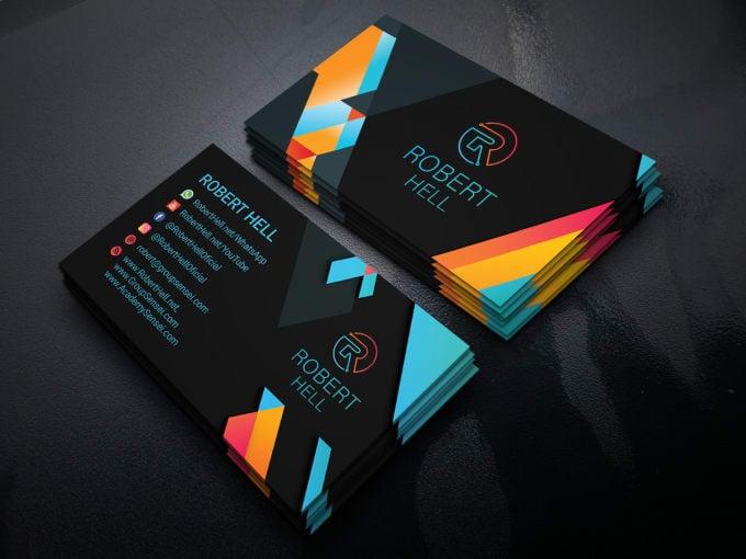 I will design professional unique modern luxury business card