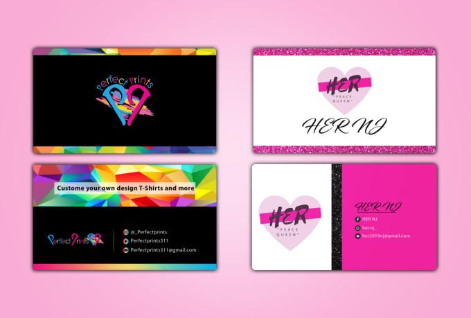 I will do luxury business card, thank you card and logo design