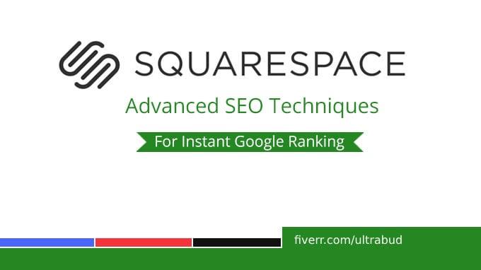 I will do complete squarespace SEO for google ranking