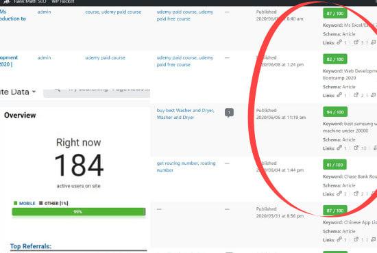 I will fix wordpress on page SEO and technical with rank math, yoast to rank