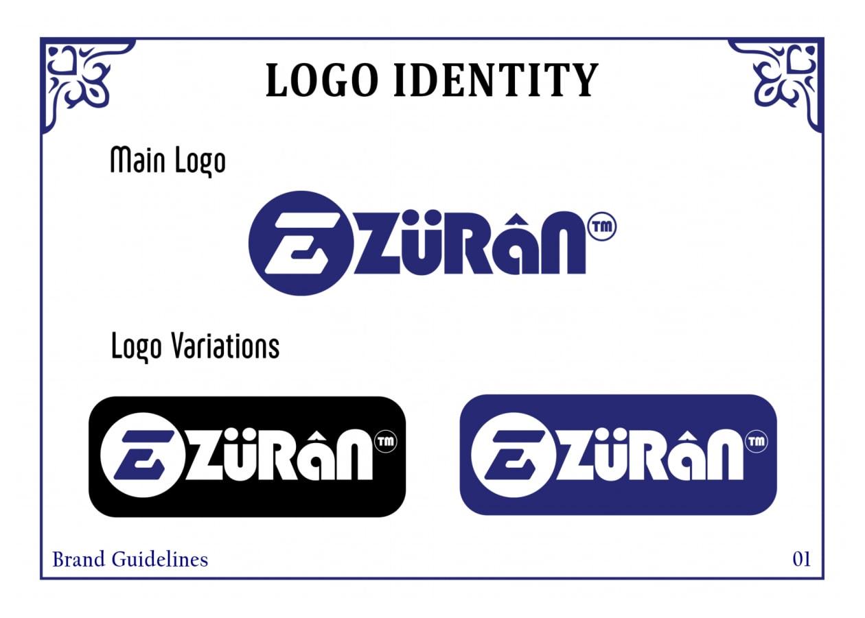 I will design amazing modern minimalist logo with brand book