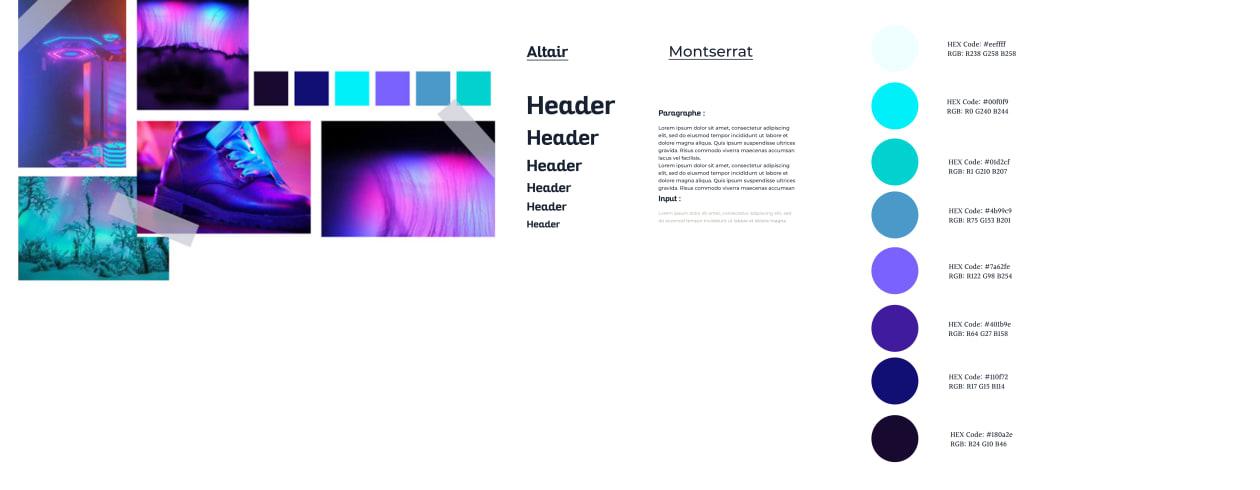 I will create your brand color palette