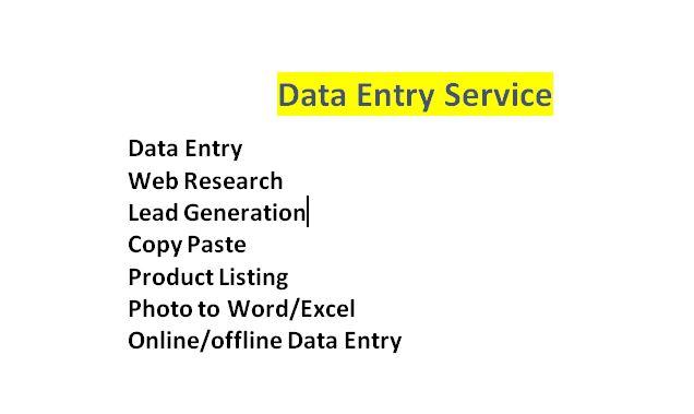  do data entry, excel data entry, data mining and copy paste job