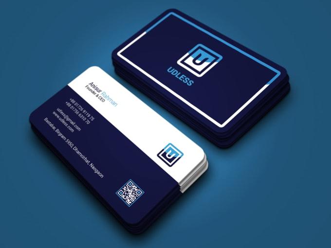 I will do unique business card design for you 