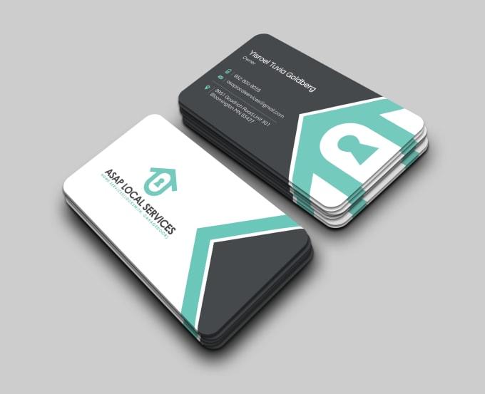 I will design unique and logical business cards