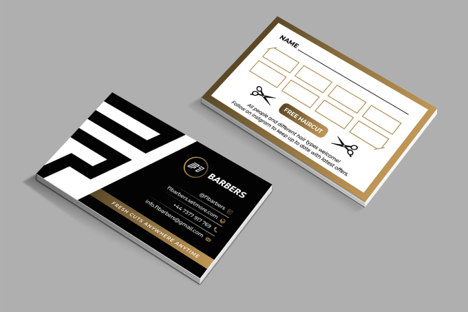 I will design unique and logical business cards