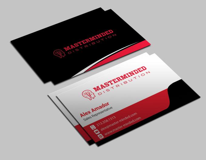 I will do luxury business cards design for you