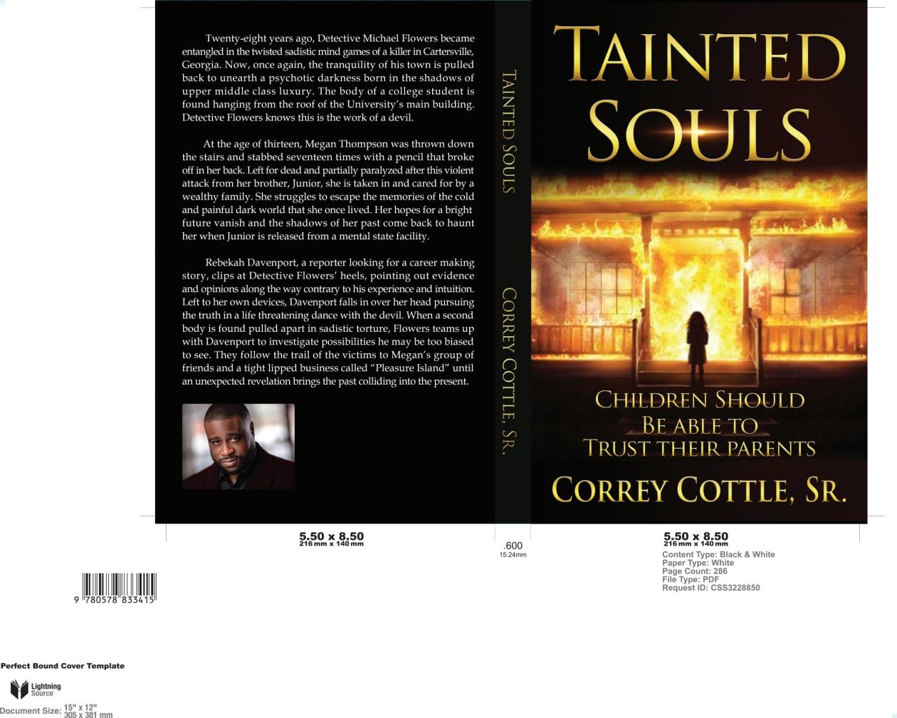 I will design KDP and ingram spark book cover