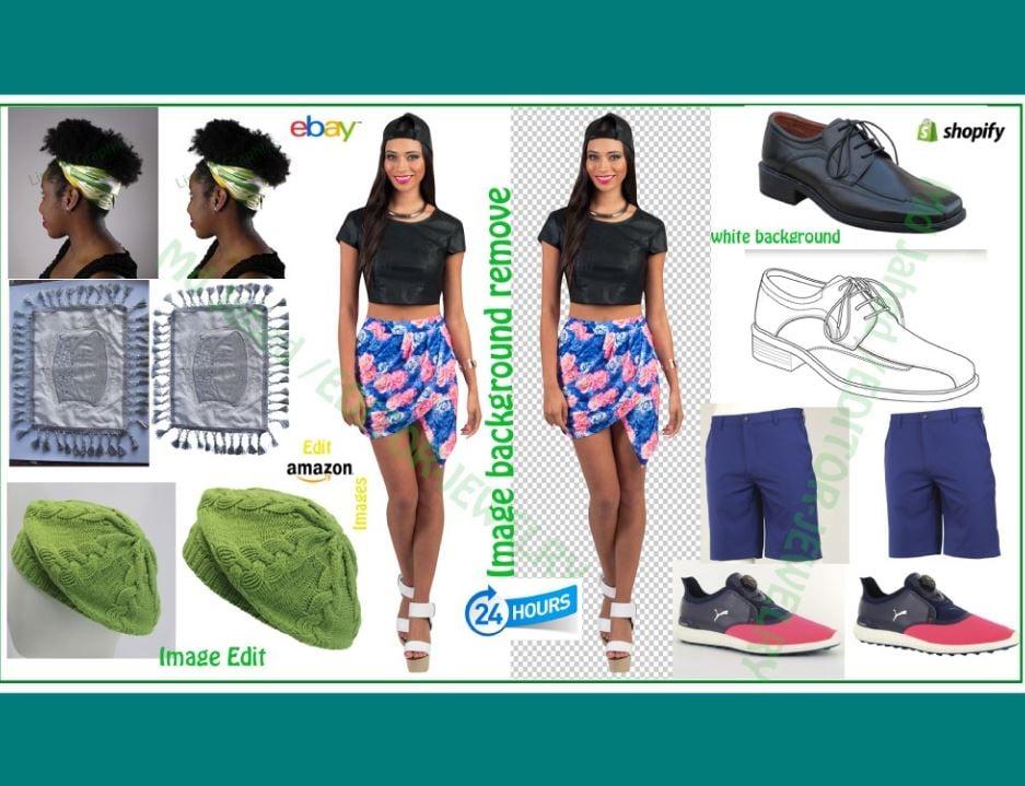 You will get Amazon, eBay & e-commerce Photo Editing