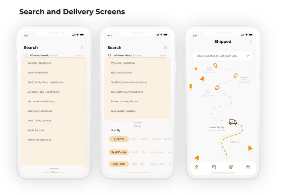 Flutter ecommerce template for both android and ios