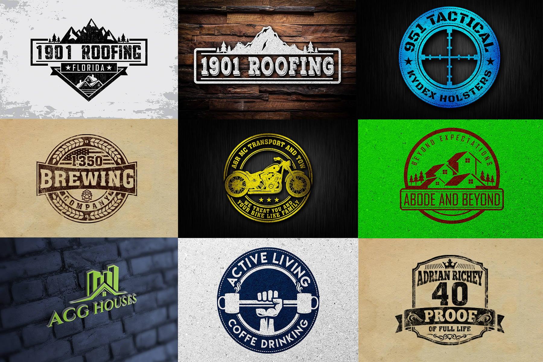 I will make your logo and design your brand