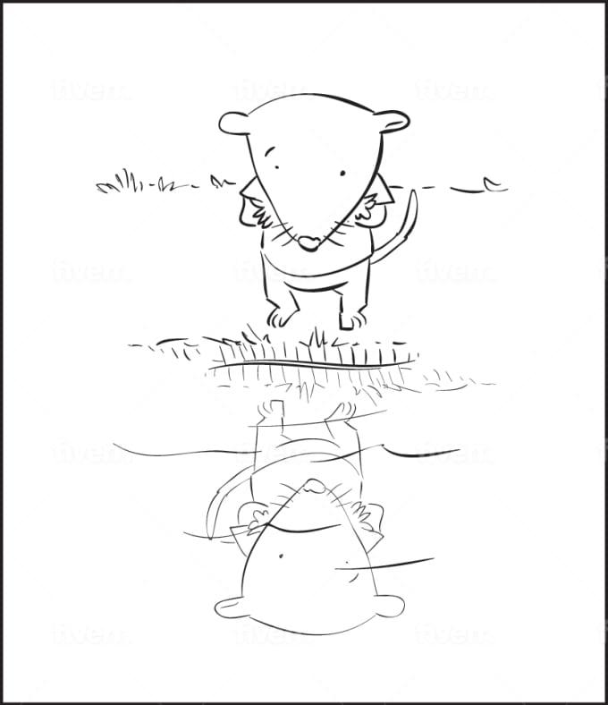 I will draw children book illustration 48h