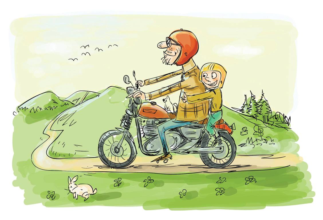 I will draw children book illustration 48h