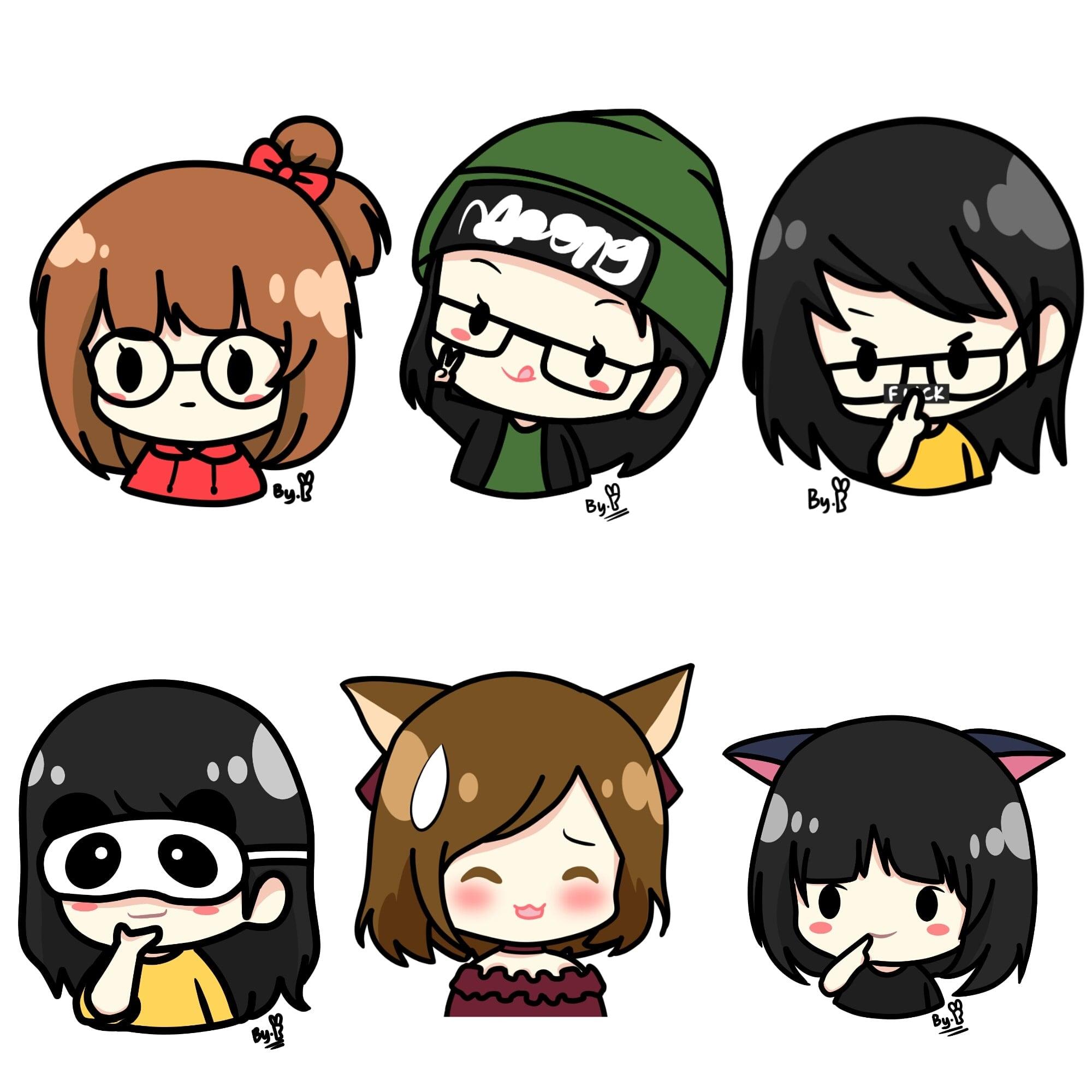 I will draw a chibi icon in 2 hours