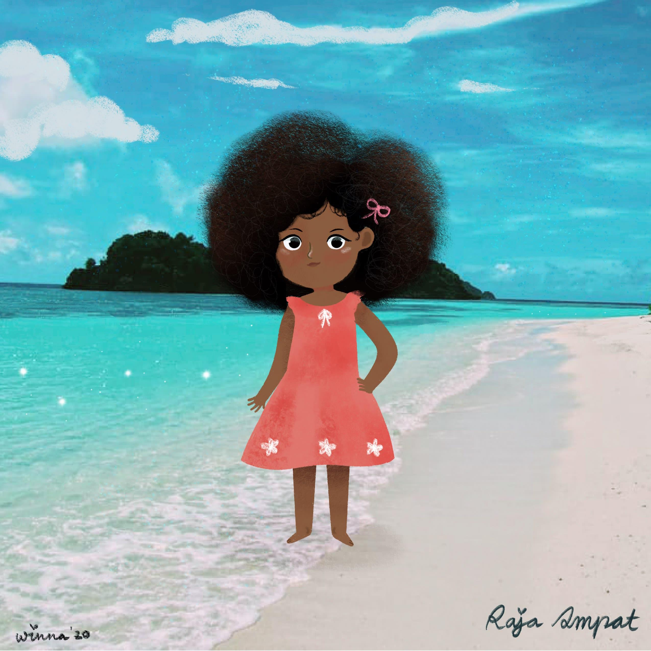 I will make cute or educational children book illustration with my style