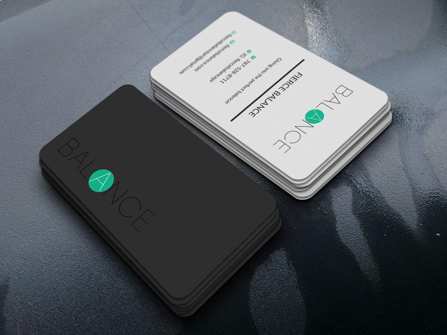 I will do business card business card design business card