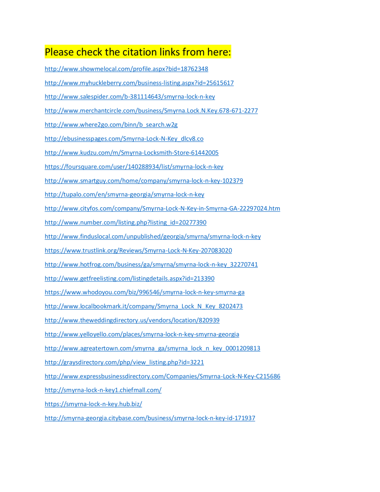 I will do 100 citations for any country