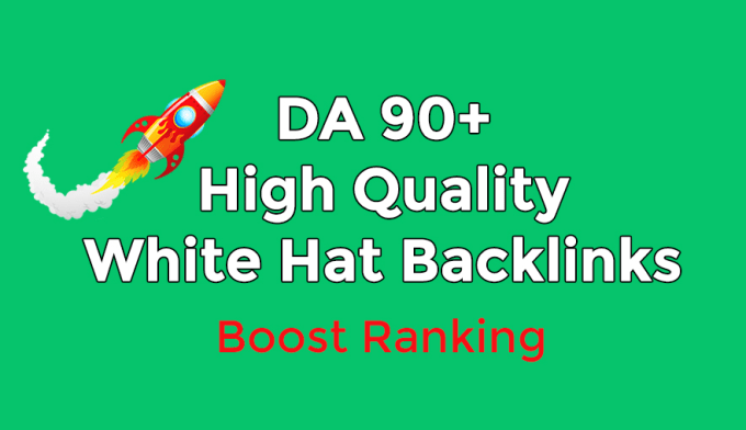 I will build high authority backlinks to boost your ranking