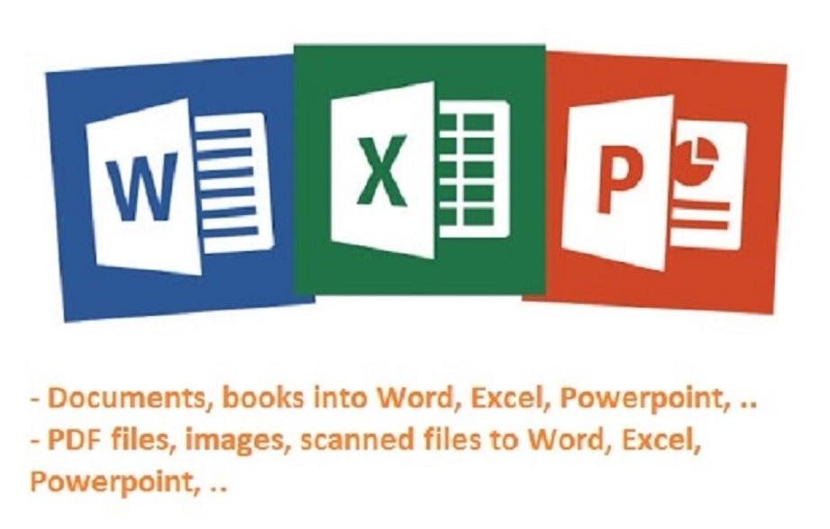 i will rewrite your english documents, physics and math in ms word