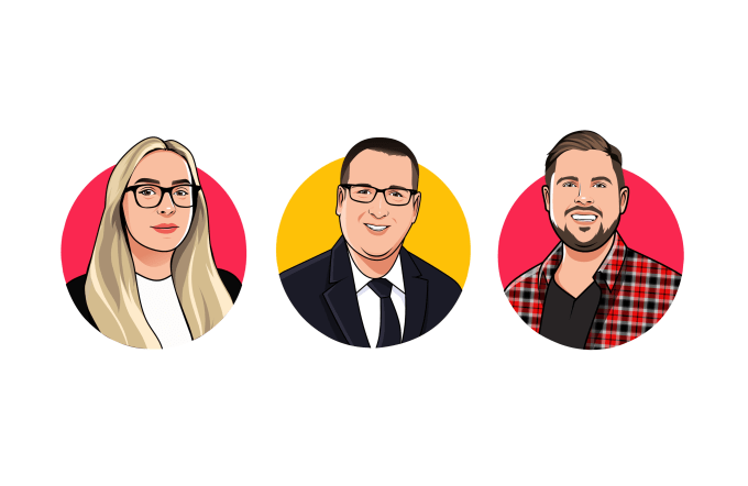 I will draw portrait avatar cartoon from photo