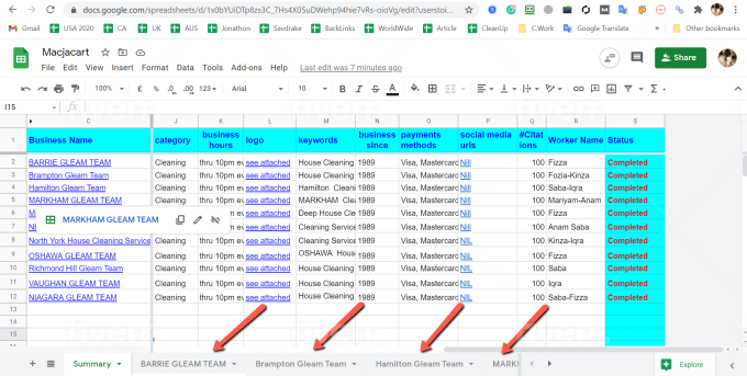 I will add ca business in top canada directory and local citations