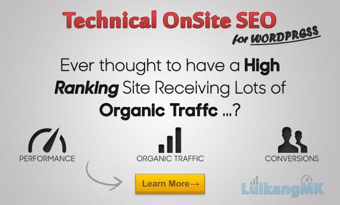 I will perform onsite SEO in wordpress website for you