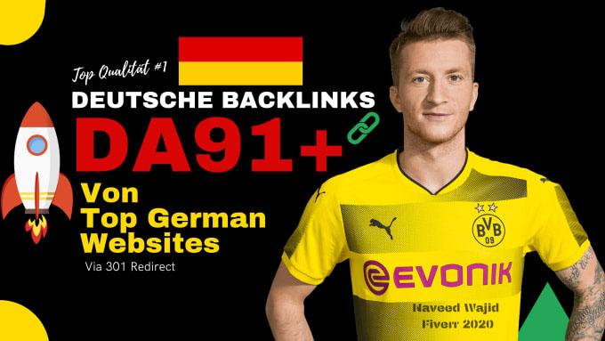 I will german backlinks from top deutsche news sites, de link building, deutsche seo