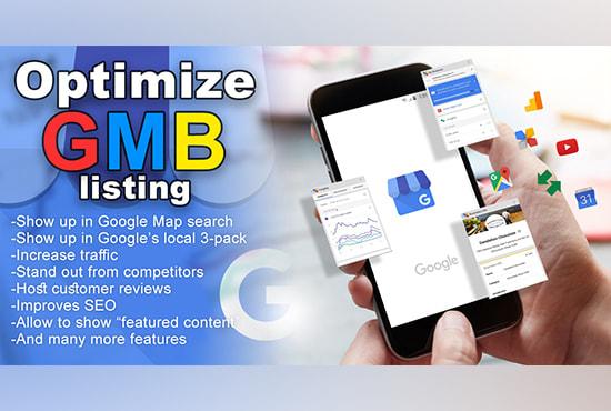I will google your business listings and improve gmb rankings