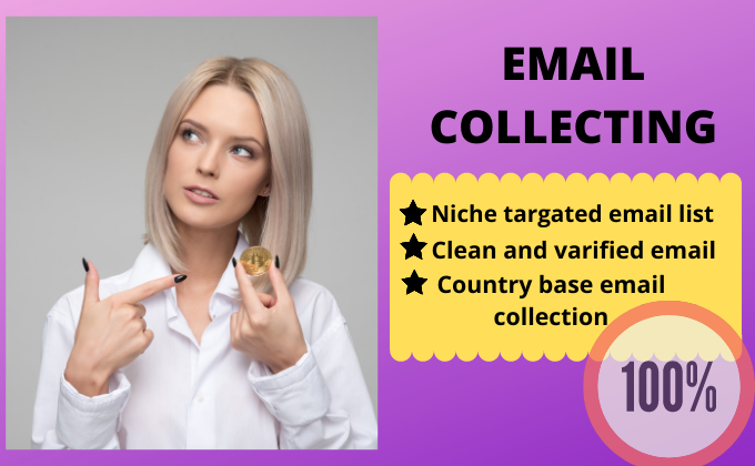 provide 10K niche targeted USA verified email list 