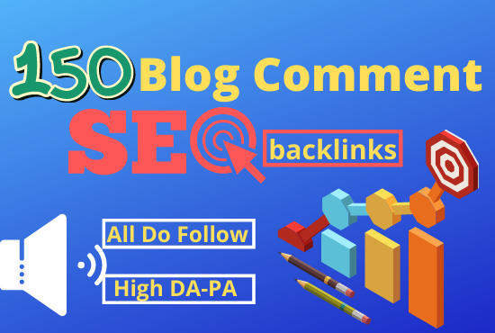  will do 150 high authority SEO Optimize dofollow blog comment backlinks