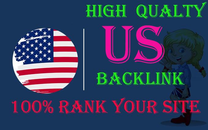 manually create 60 USA high quality dofollow backlinks with high authority link building