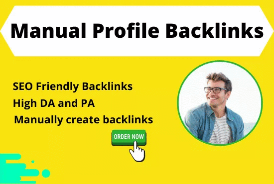 I will Do 70 high DA and PA SEO profile backlinks