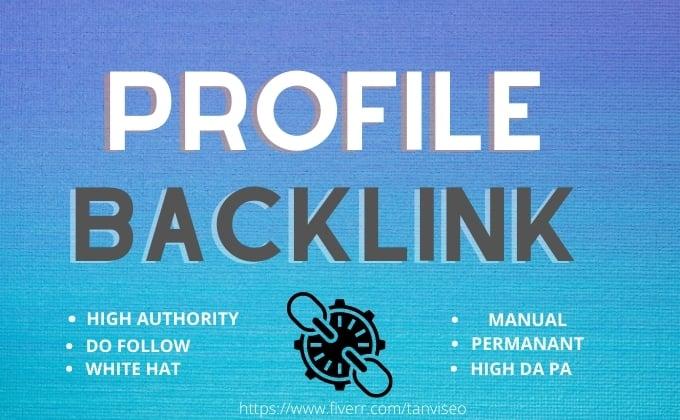 I will create 70 high DA PA SEO profile backlinks for your website
