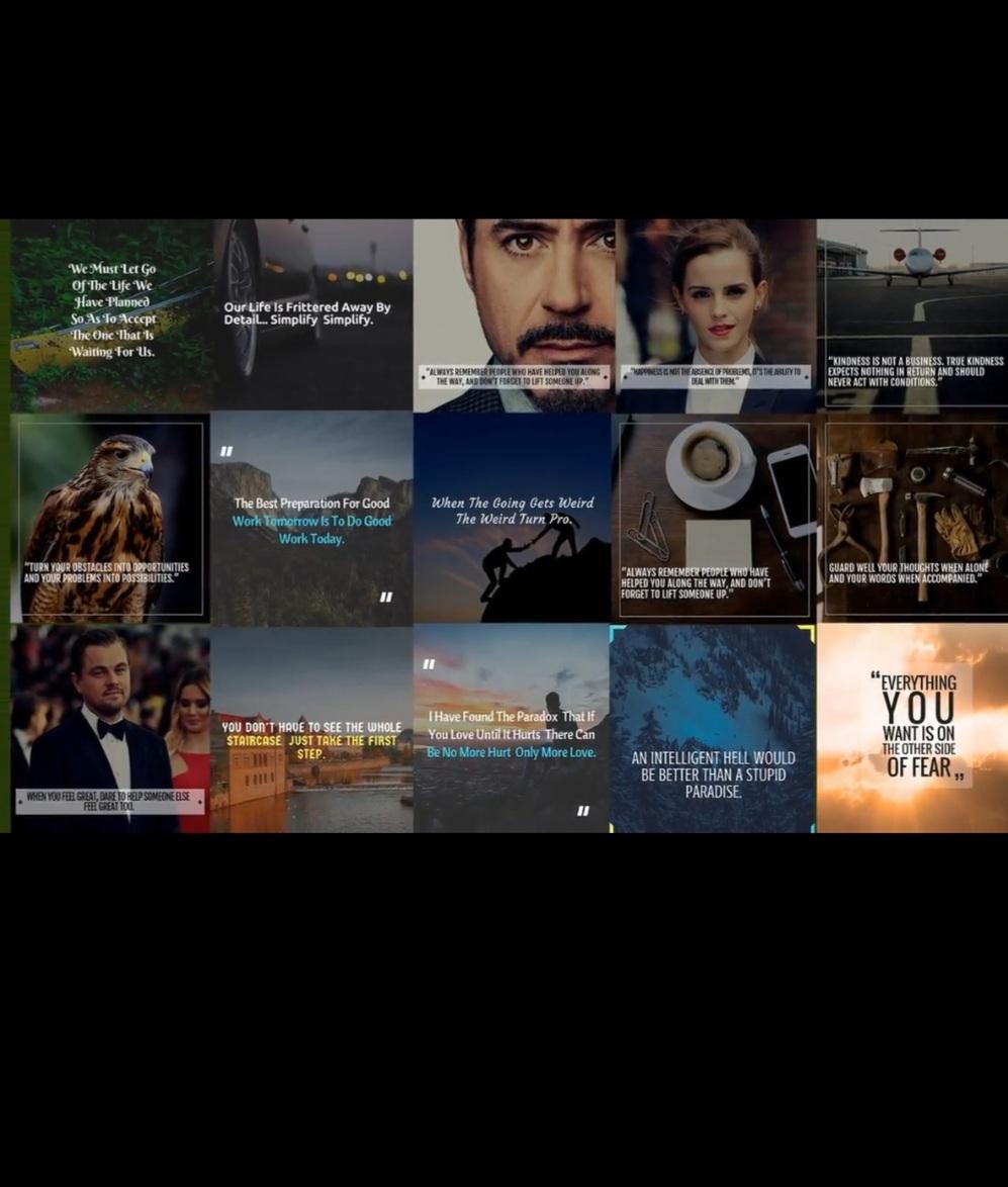 I will send you 1000 inspiration and motivational quotes within 24 hours 